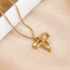Bow Charm Necklace - Image 2