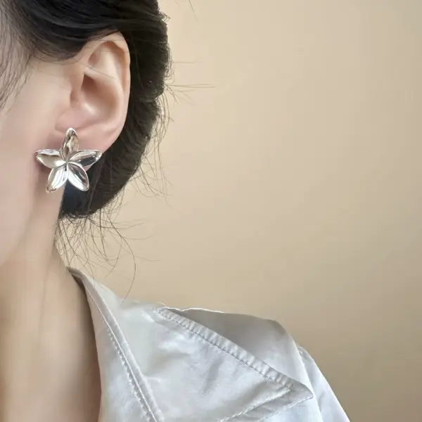 Floral Petal Studs - Image 2