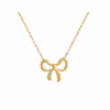 Bow Charm Necklace