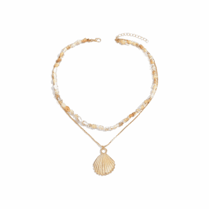 Golden Shell Charm