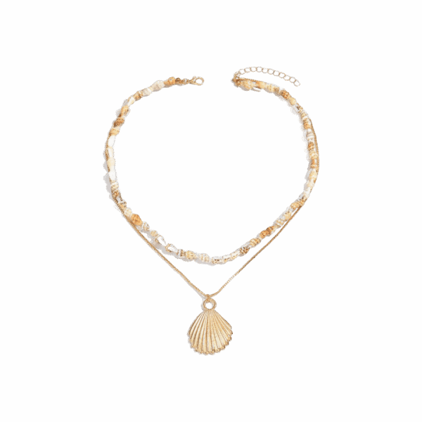 Golden Shell Charm
